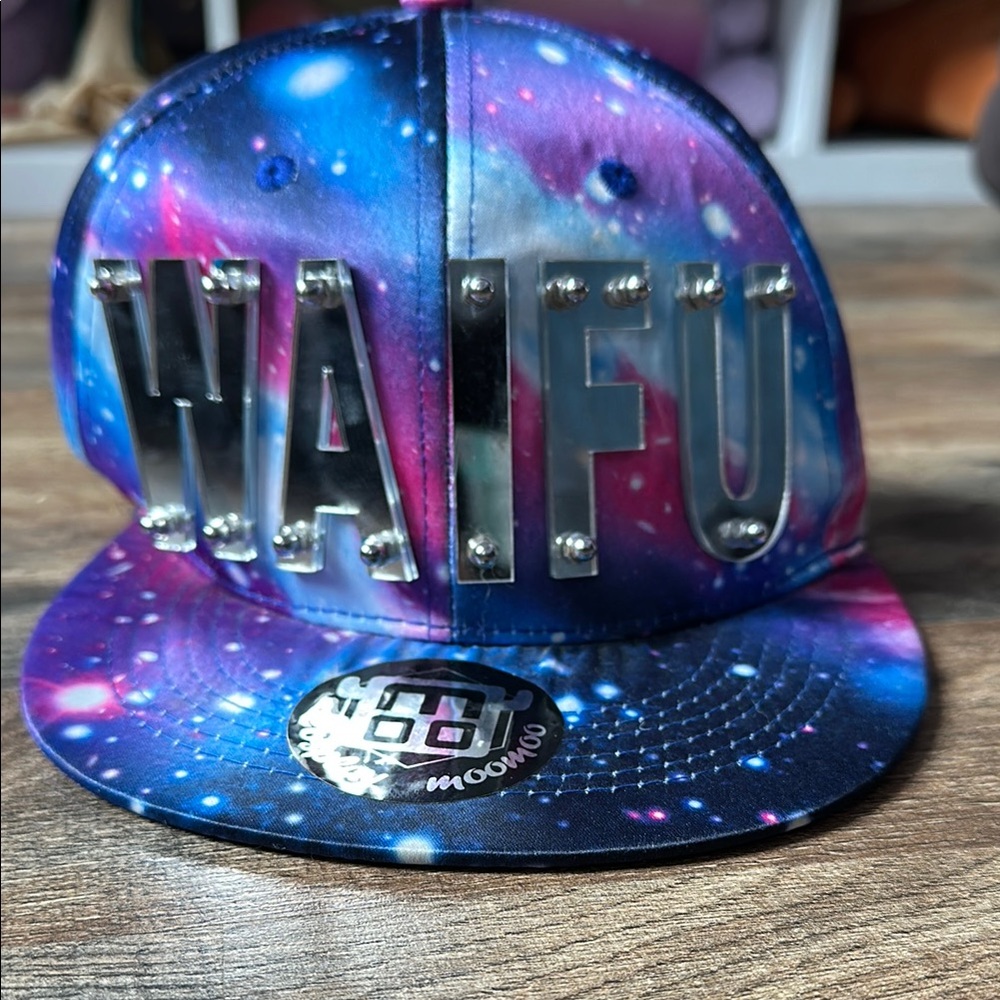 Galaxy WAIFU Snapback Hat – Moomoo Brand